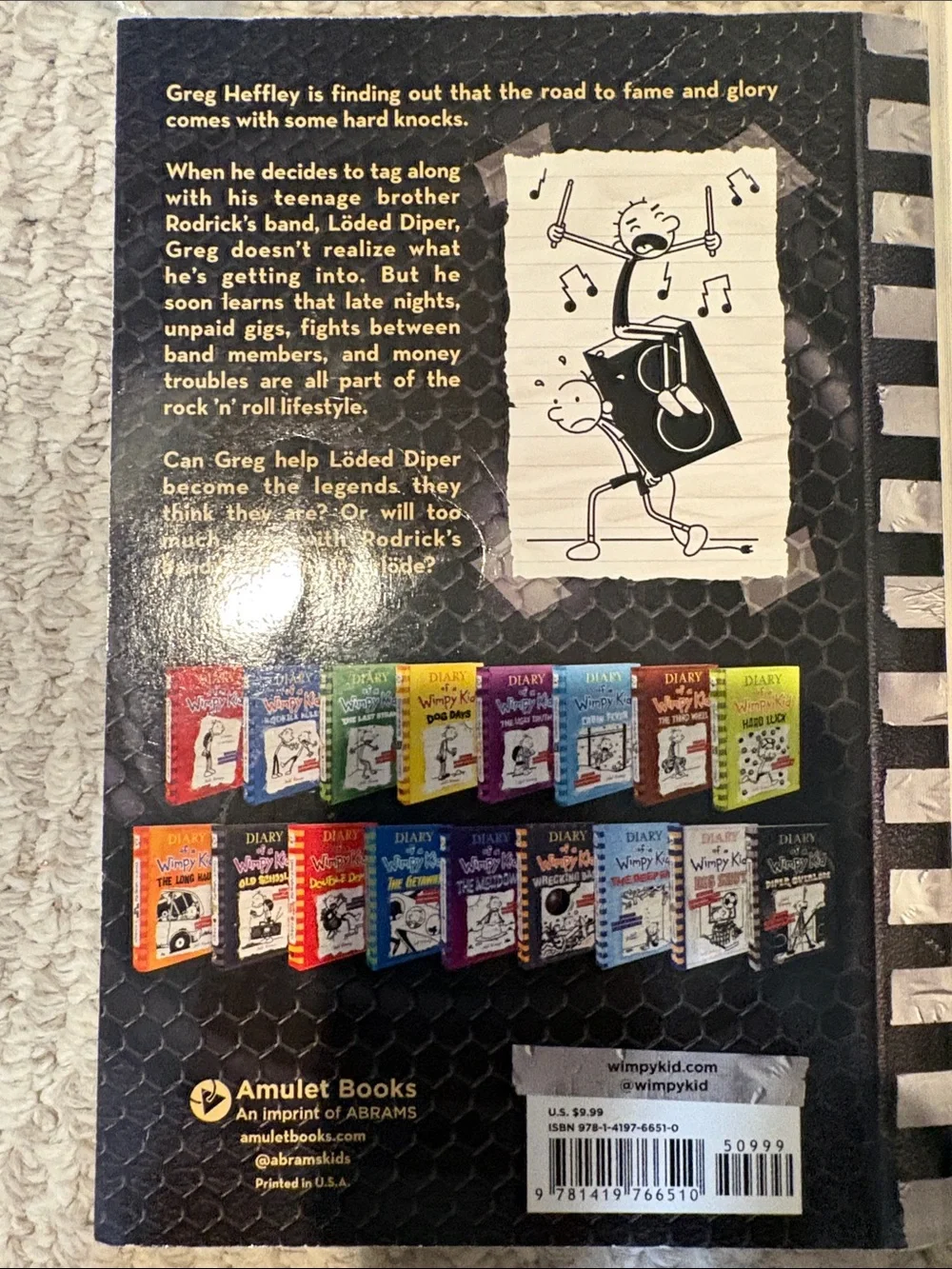 No Brainer & Diper Överlöde Book Set - Diary of a wimpy kid